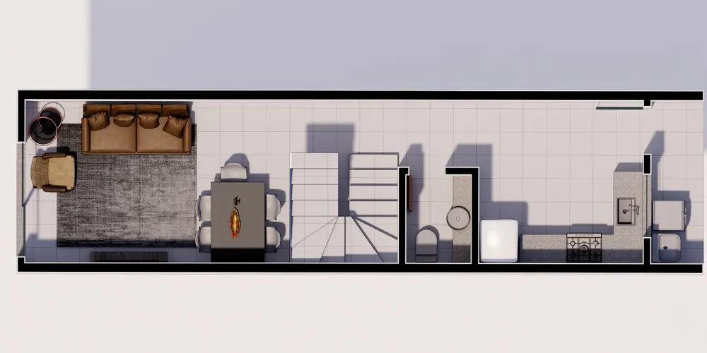 Casa, 2 quartos, 56 m² - Foto 5