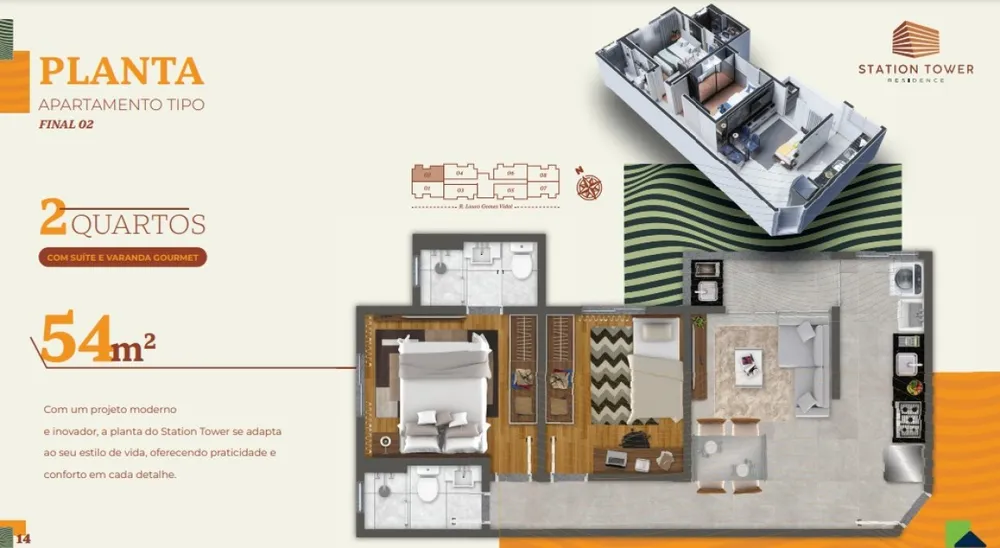 Apartamento, 2 quartos, 87 m² - Foto 12