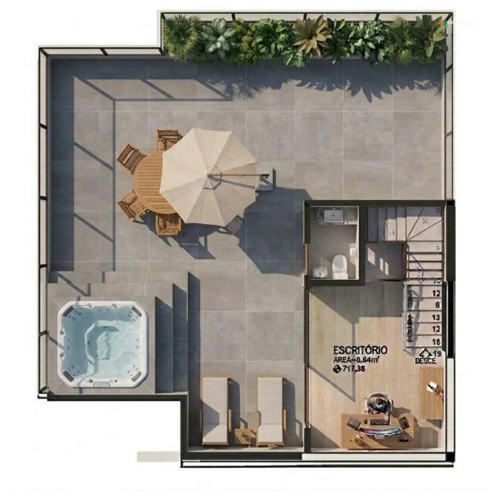 Apartamento, 3 quartos, 70 m² - Foto 4