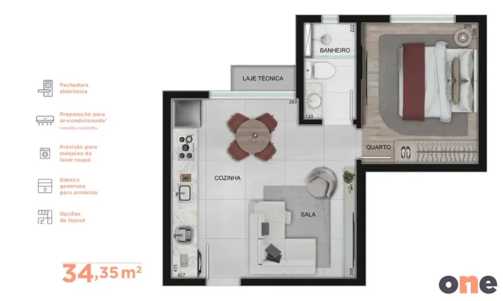 Apartamento, 2 quartos, 48 m² - Foto 9
