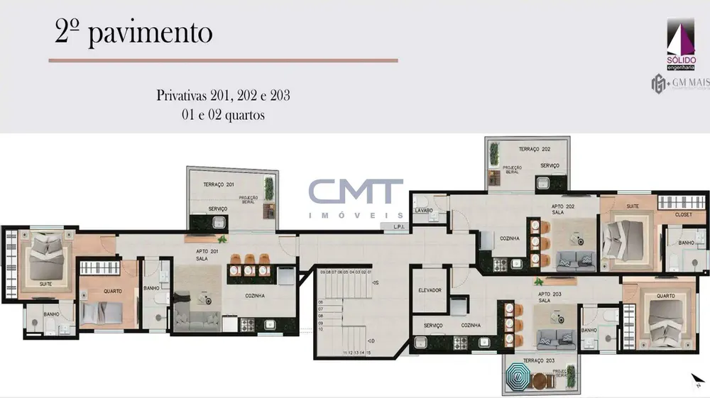 Apartamento, 2 quartos, 55 m² - Foto 6