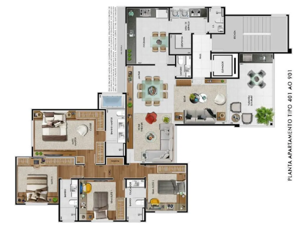 Apartamento, 4 quartos, 157 m² - Foto 8