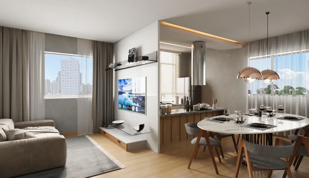 Apartamento, 2 quartos, 58 m² - Foto 3