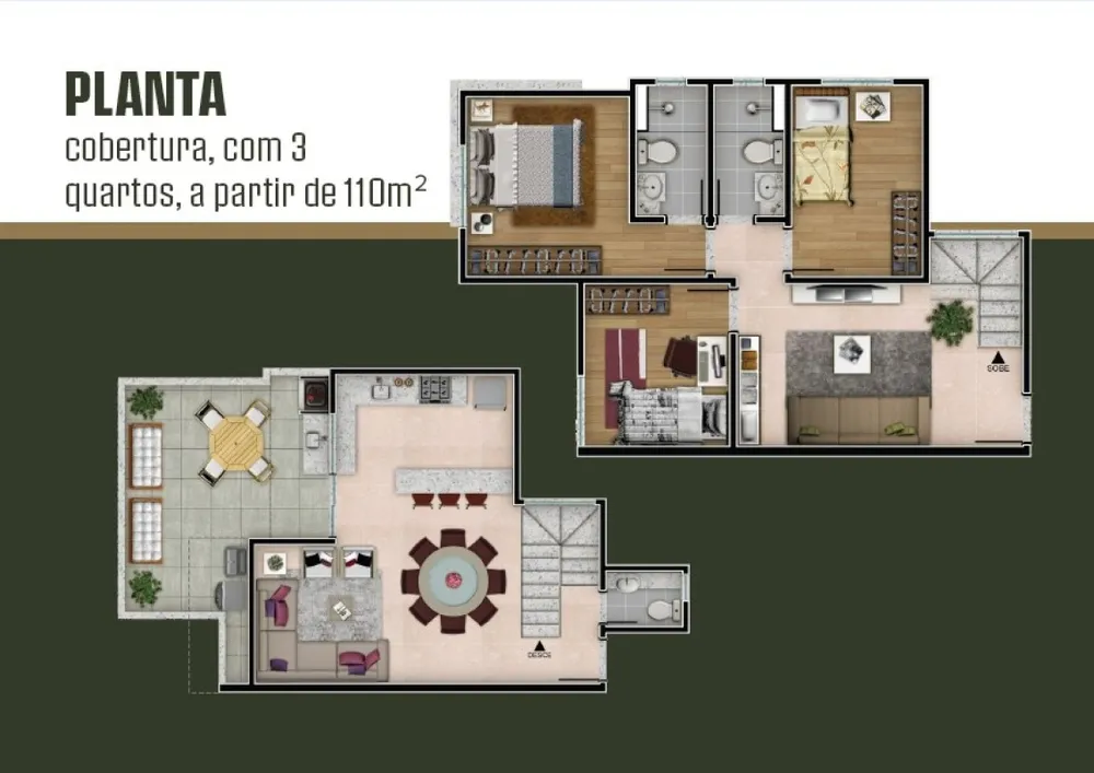Apartamento, 2 quartos, 82 m² - Foto 3