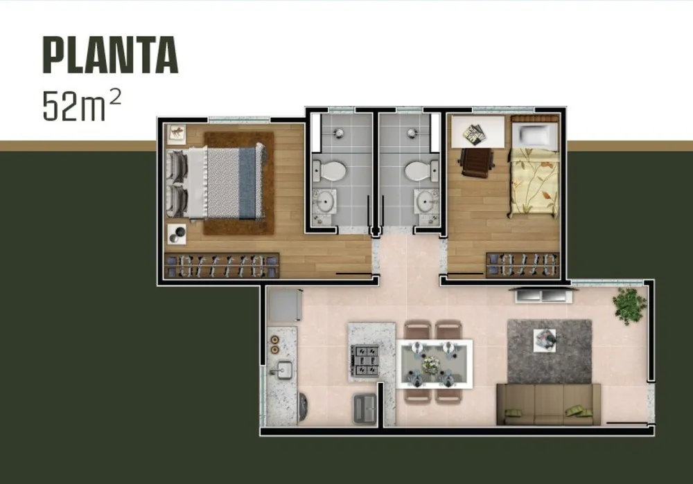 Apartamento, 2 quartos, 82 m² - Foto 4