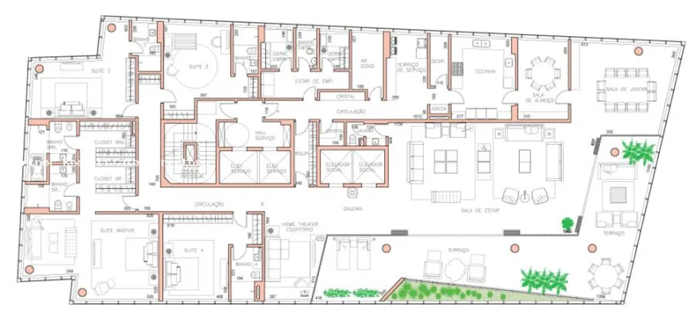 Apartamento, 4 quartos, 576 m² - Foto 7