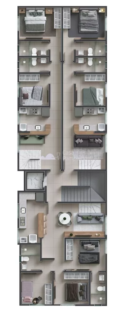 Apartamento à venda com 2 quartos, 79m² - Foto 4