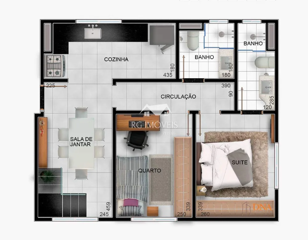 Apartamento, 2 quartos, 75 m² - Foto 4