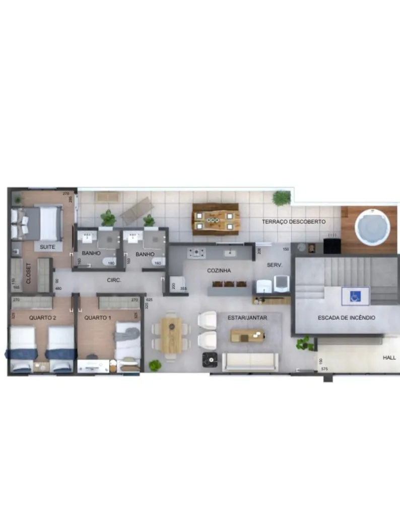 Apartamento, 2 quartos, 62 m² - Foto 6