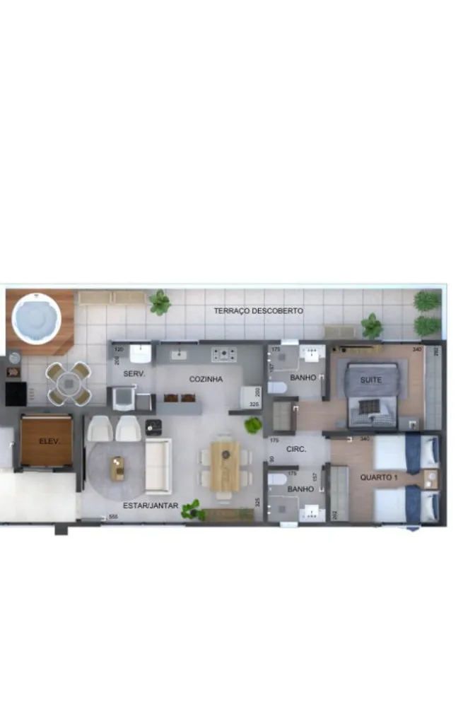 Apartamento, 2 quartos, 62 m² - Foto 8