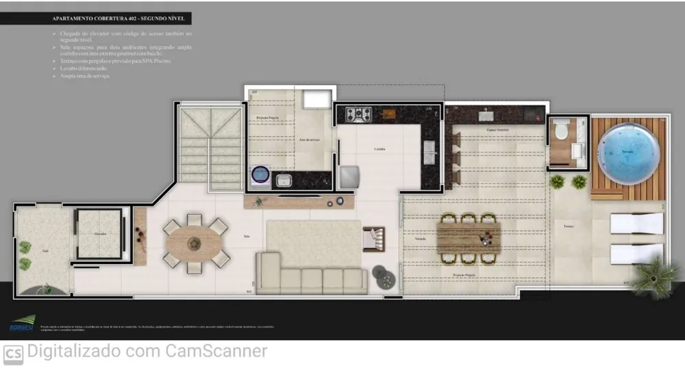 Cobertura, 4 quartos, 228 m² - Foto 4