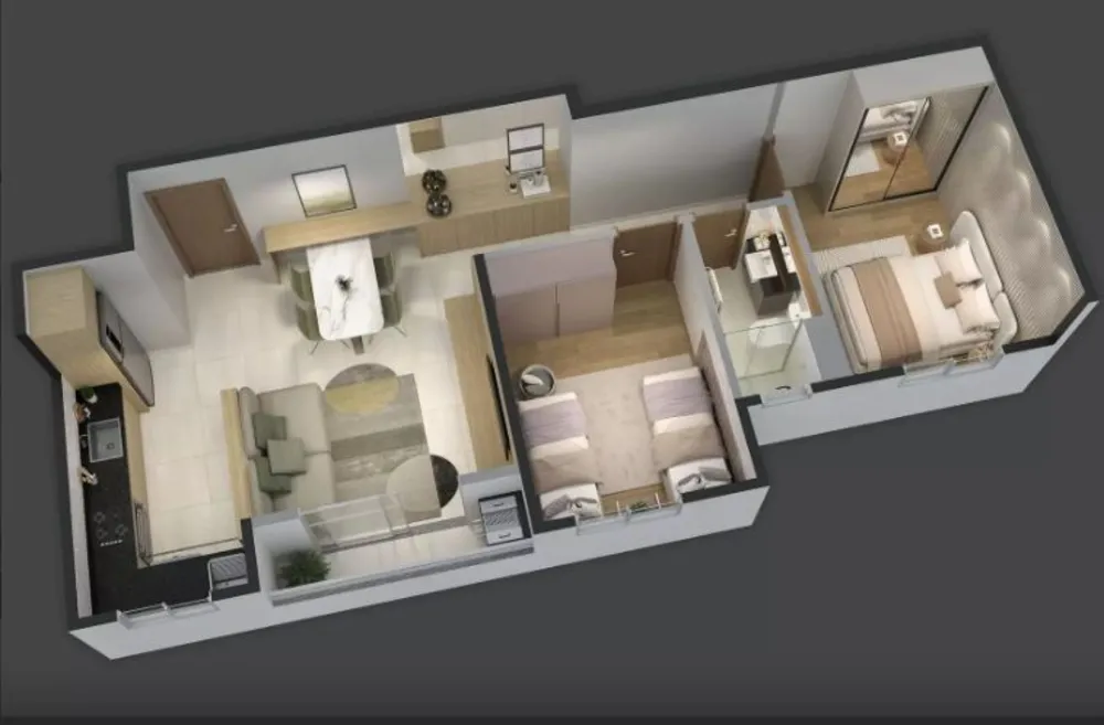Apartamento, 2 quartos, 54 m² - Foto 9