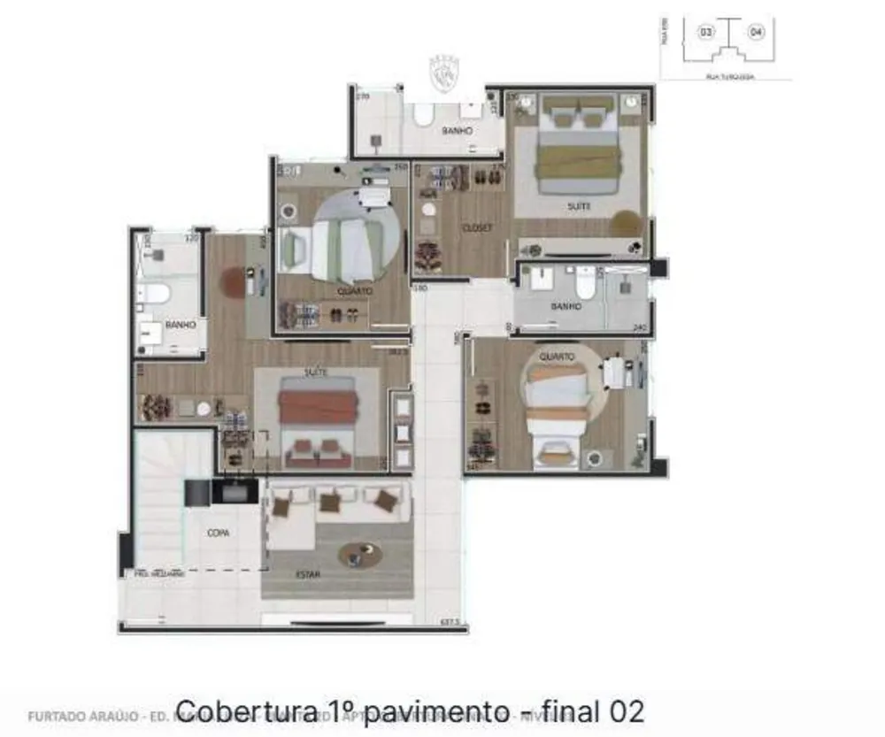 Apartamento, 3 quartos, 129 m² - Foto 17