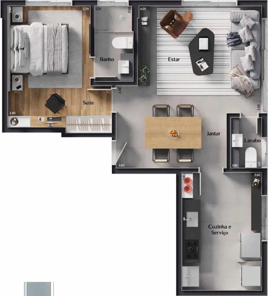 Apartamento, 3 quartos, 113 m² - Foto 21