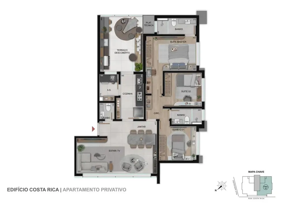 Apartamento, 3 quartos, 93 m² - Foto 7