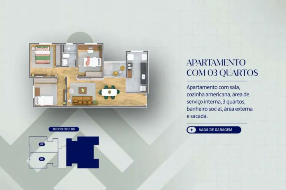 Apartamento, 2 quartos, 52 m² - Foto 9