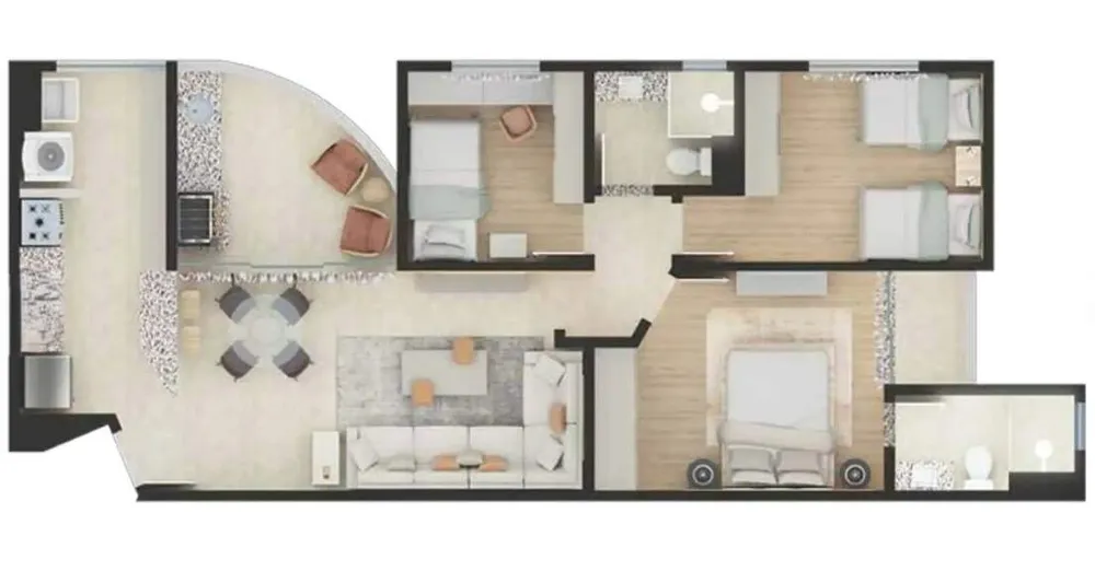 Apartamento, 3 quartos, 212 m² - Foto 9
