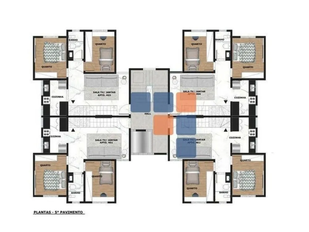 Apartamento, 2 quartos, 80 m² - Foto 10