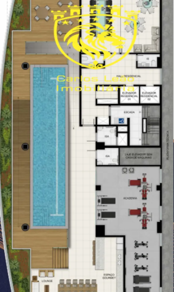 Flat/Apart Hotel, 1 quarto, 31 m² - Foto 2