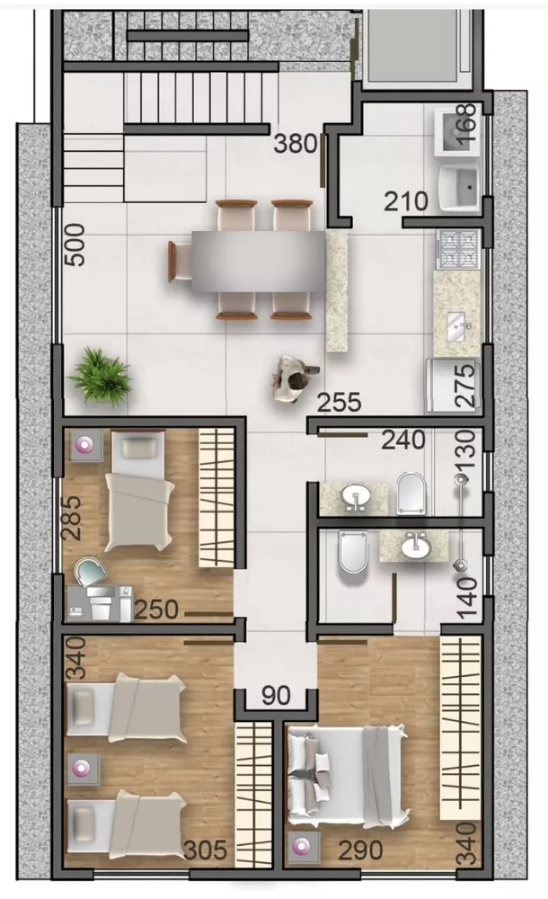 Apartamento à venda com 3 quartos, 80m² - Foto 21