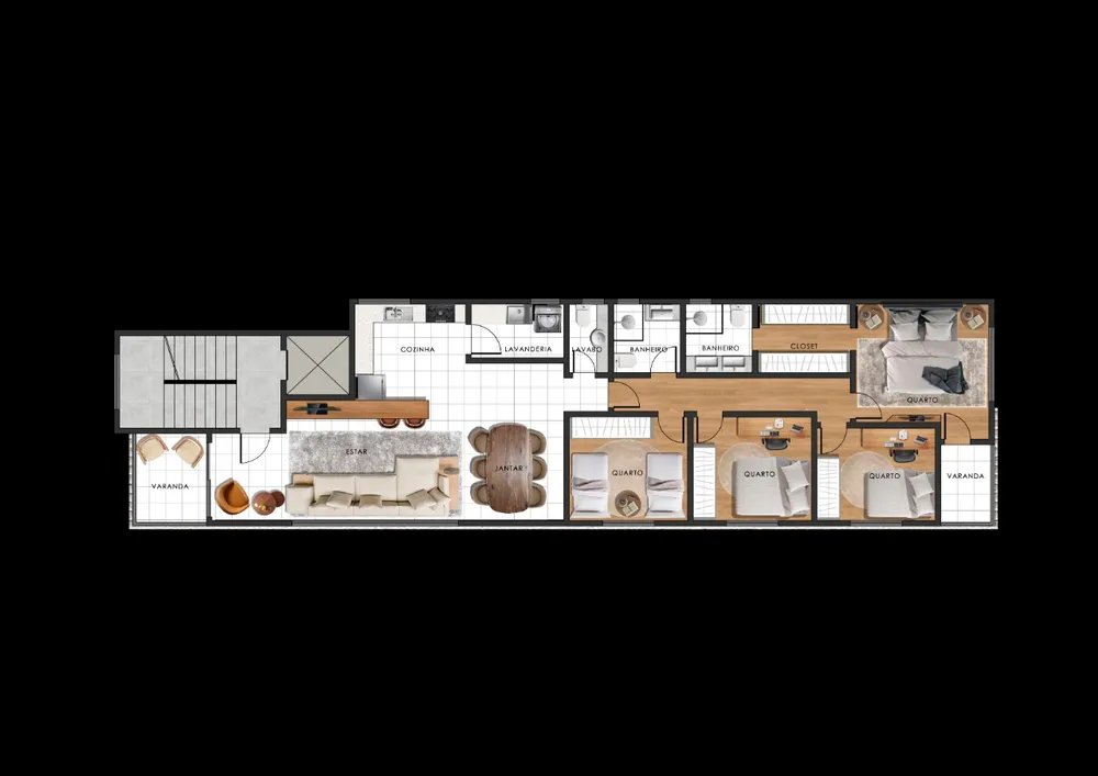 Apartamento, 4 quartos, 127 m² - Foto 12