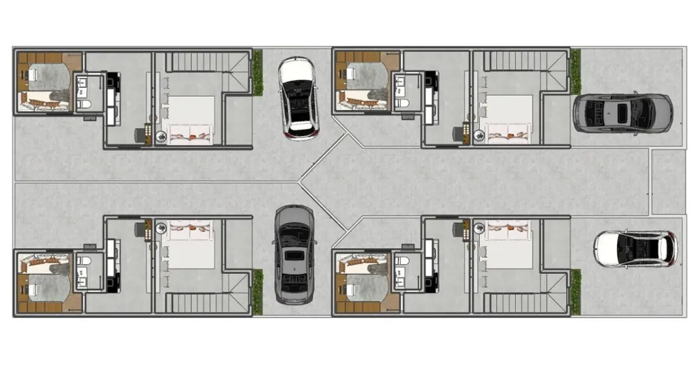 Casa, 3 quartos, 89 m² - Foto 2