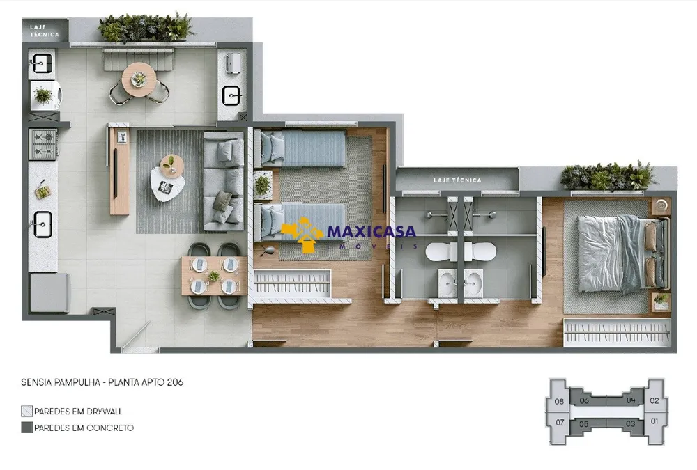 Apartamento, 3 quartos - Foto 7