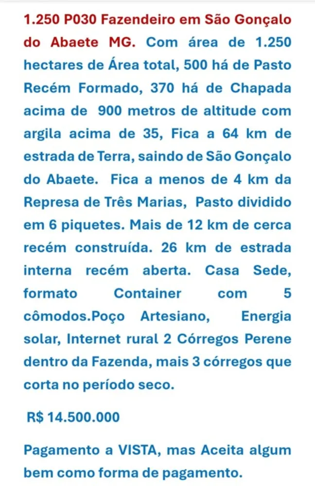 Fazenda, 1 quarto - Foto 19