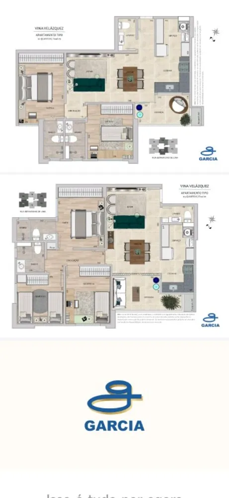 Apartamento, 2 quartos, 73 m² - Foto 1