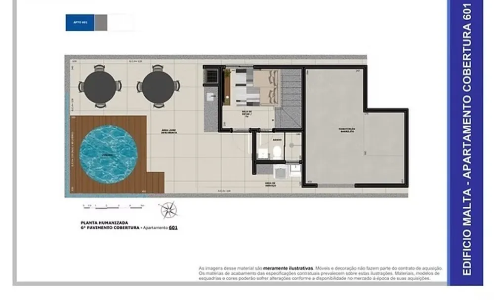 Cobertura, 3 quartos, 114 m² - Foto 4