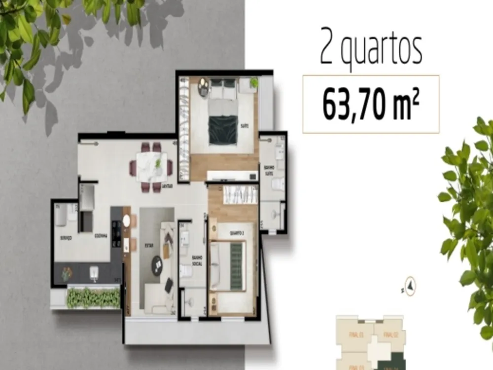 Cobertura, 3 quartos, 900 m² - Foto 13