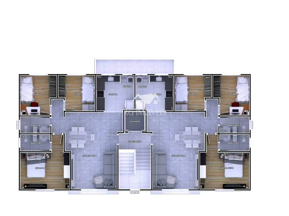 Apartamento, 3 quartos, 100 m² - Foto 5