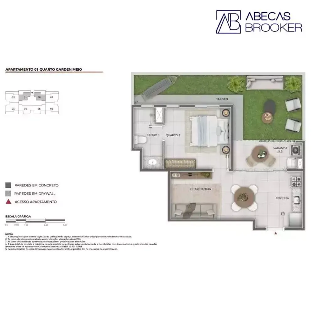 Apartamento, 1 quarto, 27 m² - Foto 4