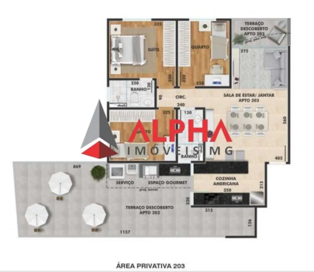 Apartamento, 3 quartos, 109 m² - Foto 4