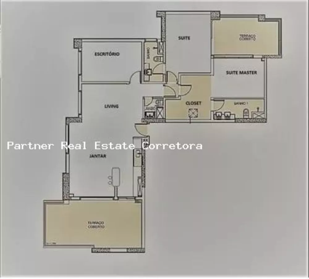 Apartamento à venda com 3 quartos, 146m² - Foto 2