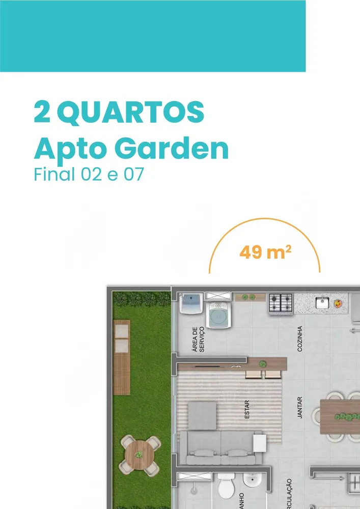 Apartamento, 2 quartos, 44 m² - Foto 9