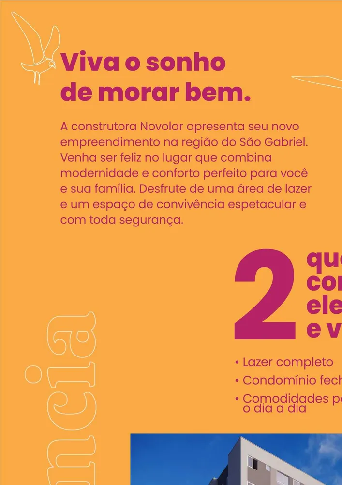 Apartamento, 2 quartos, 44 m² - Foto 3