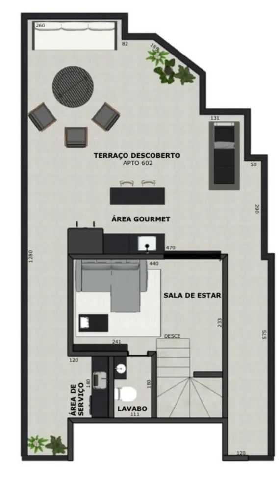 Cobertura, 3 quartos, 140 m² - Foto 3