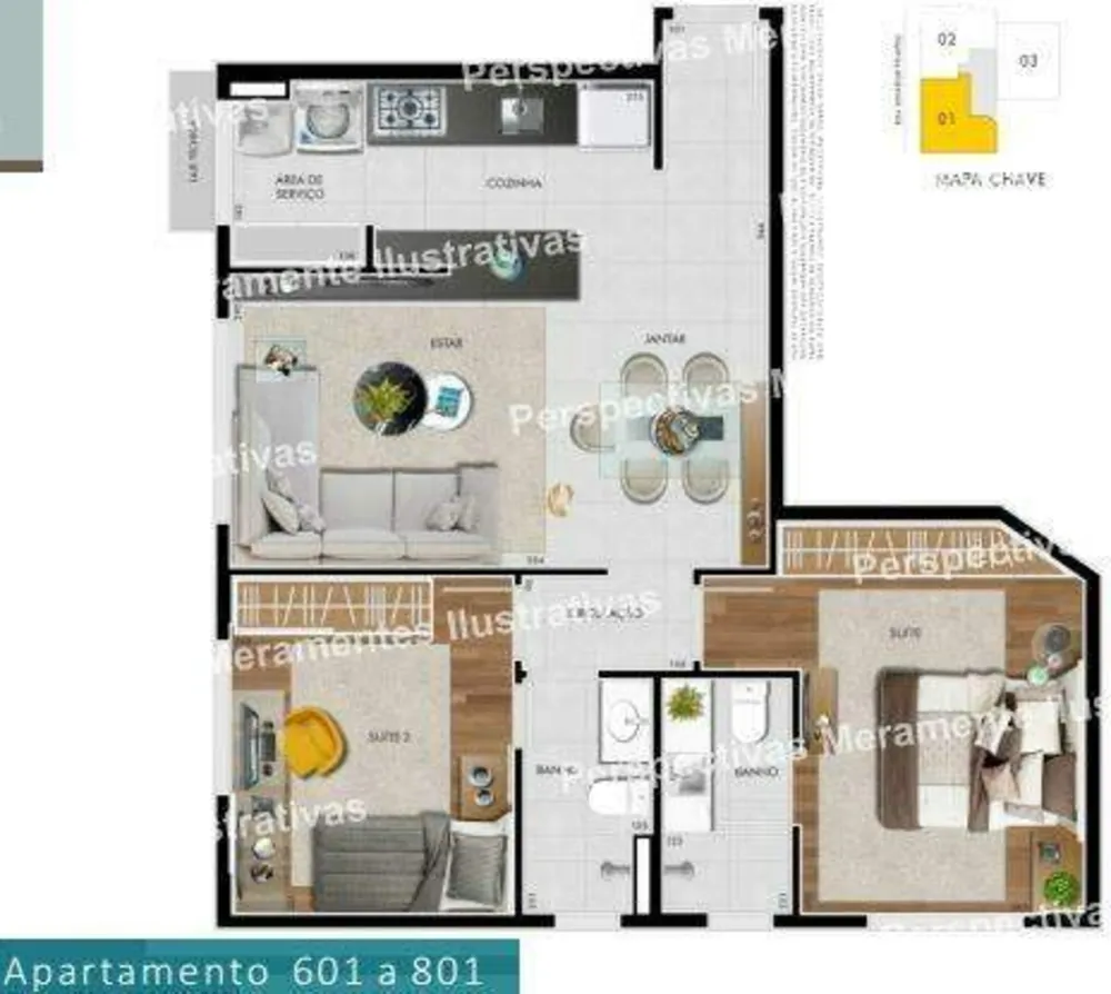Apartamento, 2 quartos, 64 m² - Foto 10