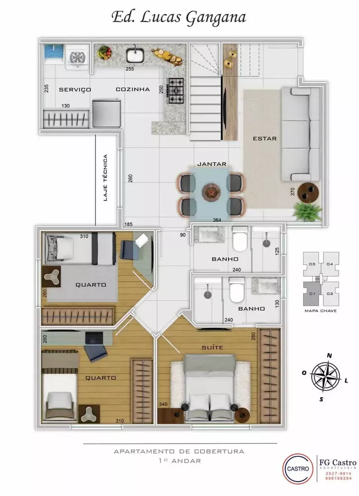 Apartamento à venda com 3 quartos, 75m² - Foto 11