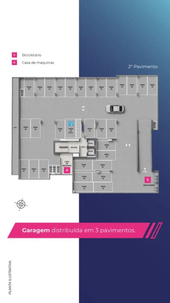 Apartamento, 2 quartos, 53 m² - Foto 2