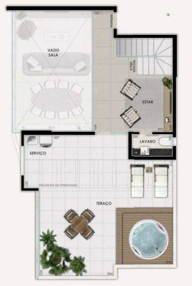 Cobertura, 3 quartos, 100 m² - Foto 14