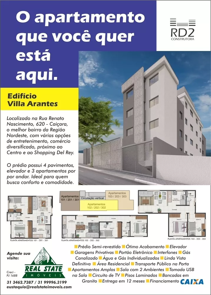 Apartamento à venda com 2 quartos, 60m² - Foto 1