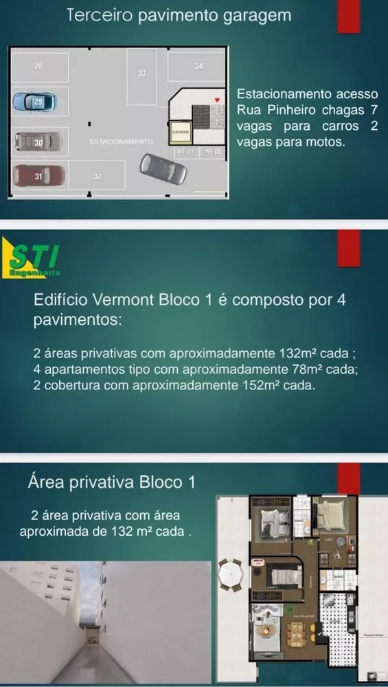 Apartamento à venda com 3 quartos - Foto 2