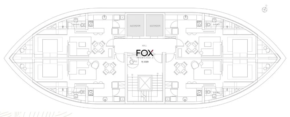 Apartamento, 1 quarto, 46 m² - Foto 5