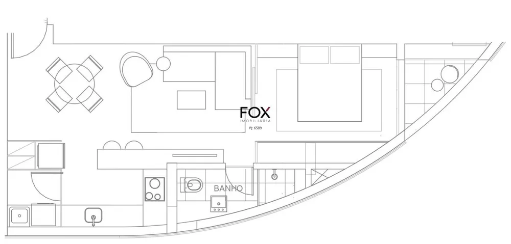 Apartamento, 1 quarto, 46 m² - Foto 9