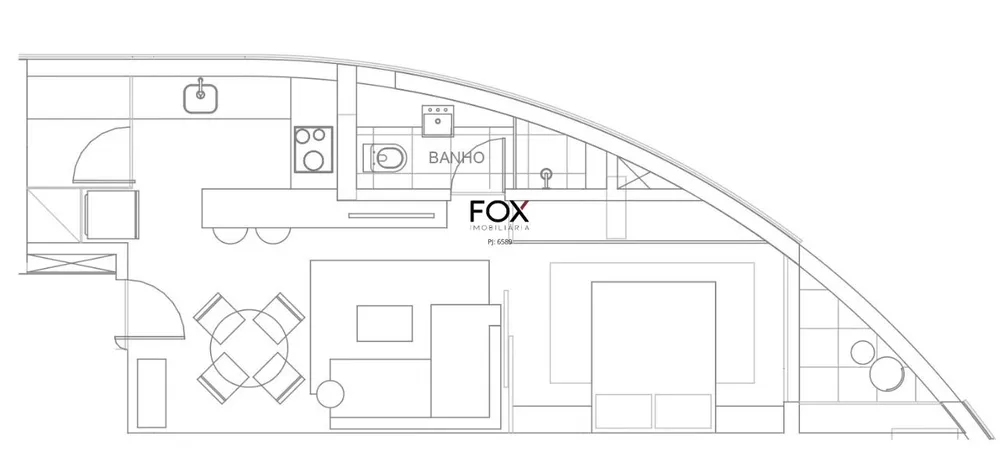 Apartamento, 1 quarto, 46 m² - Foto 7
