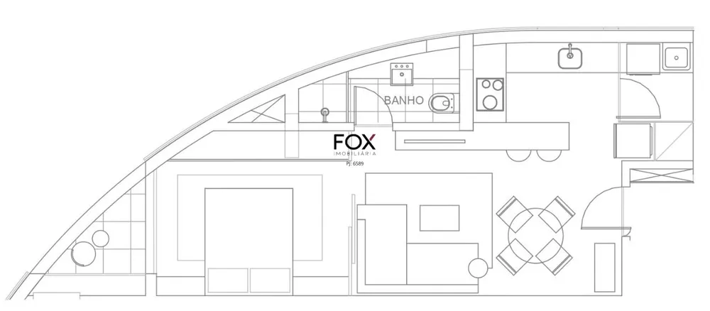 Apartamento, 1 quarto, 46 m² - Foto 6