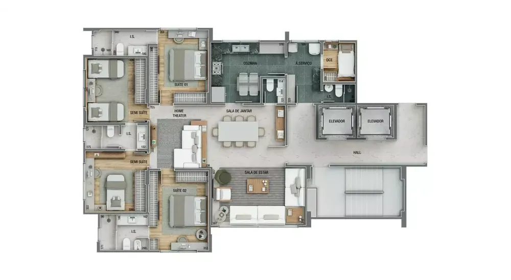 Apartamento, 4 quartos, 139 m² - Foto 10