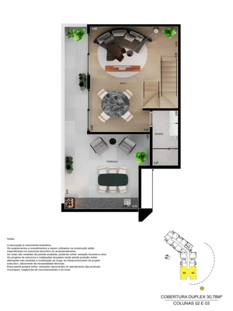Apartamento, 1 quarto, 1200 m² - Foto 22